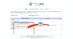 Desktop Screenshot of myeventbot.com